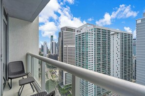 Sip morning coffee or an evening cocktail with stunning views on the balcony​ - Resort on Miami River for 2 (Miami)