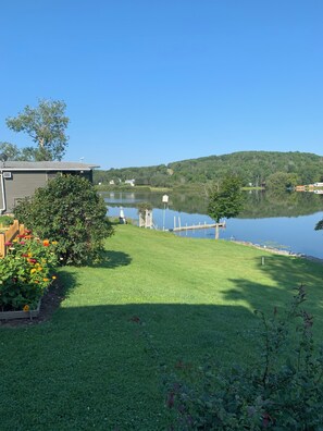 Property grounds - Cozy cottage located on Smith Pond with a spectacular view. (Avoca)