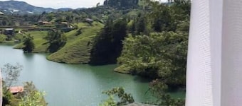 Property with a beautiful view of the Peñol Rock