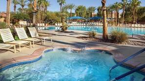 Pool - Prime location for festivals, golf, and restaurants w/2 full bedrooms & baths (Palm Desert)
