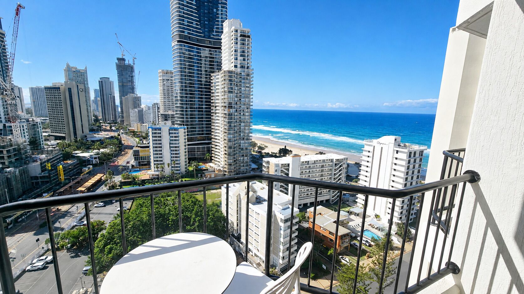 Standard Room, 2 Double Beds, Non Smoking, Partial Ocean View | Balcony view