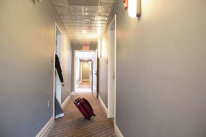 Interior - Accessible Queen Room | StayCozy at The Arco (Philadelphia)