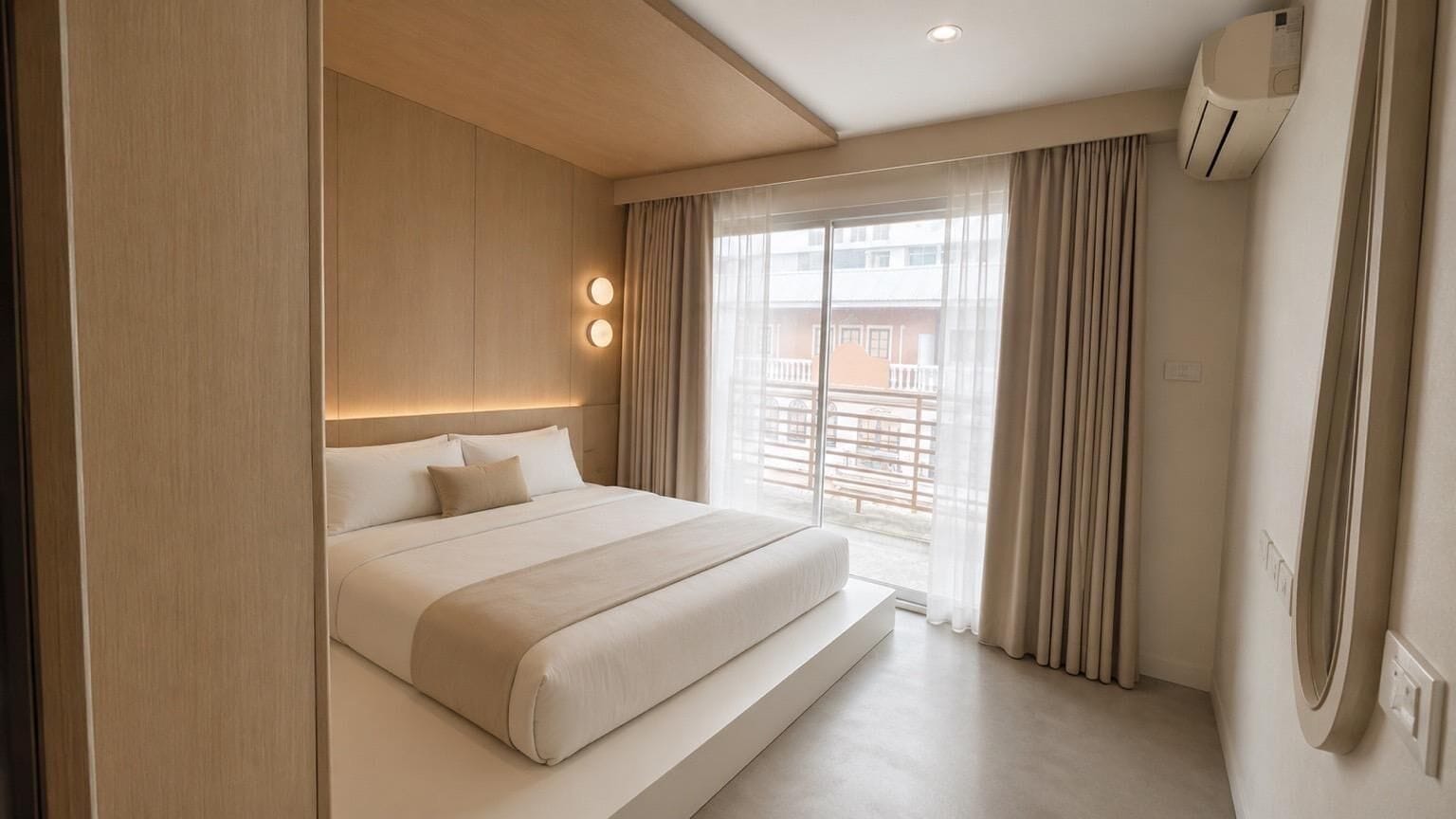 Standard King Room with Balcony