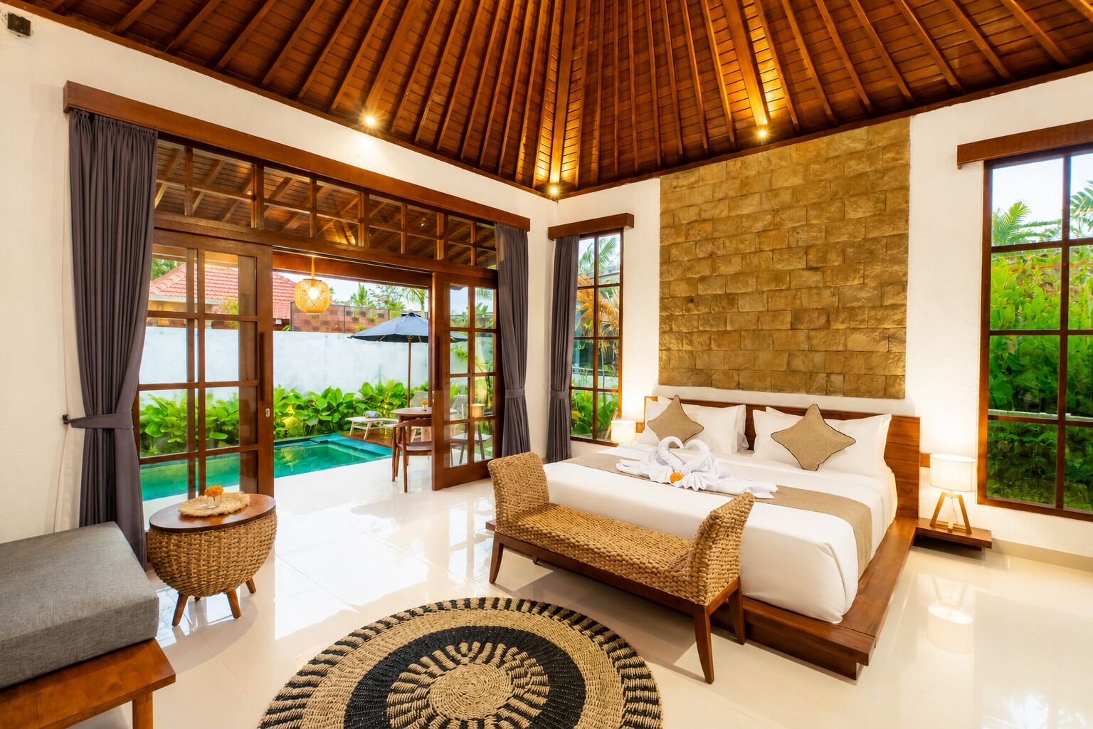 Villa Confort, vistas al jardín | Interior