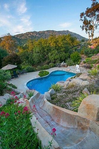 Private 2.5-Acre Nature Retreat with Pool, Spa & Water Slide