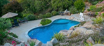 Private 2.5-Acre Nature Retreat with Pool, Spa & Water Slide