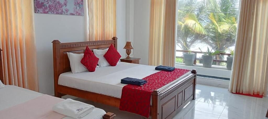 Habitación familiar, balcón, vista al mar | Tabla de planchar con plancha y wifi gratis 