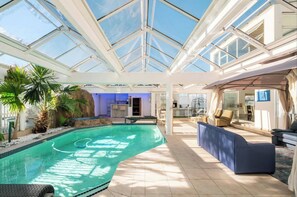 Ferienhaus, 3 Schlafzimmer, Terrasse | Pool | Außenpool