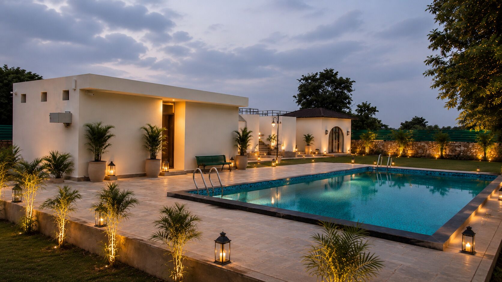 Outdoor pool
