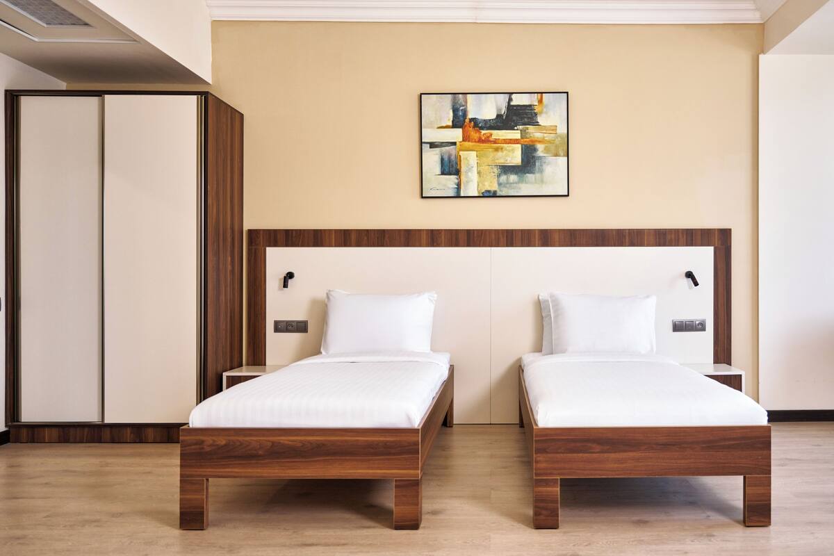 Junior Twin Room, City View | In-room safe, free WiFi