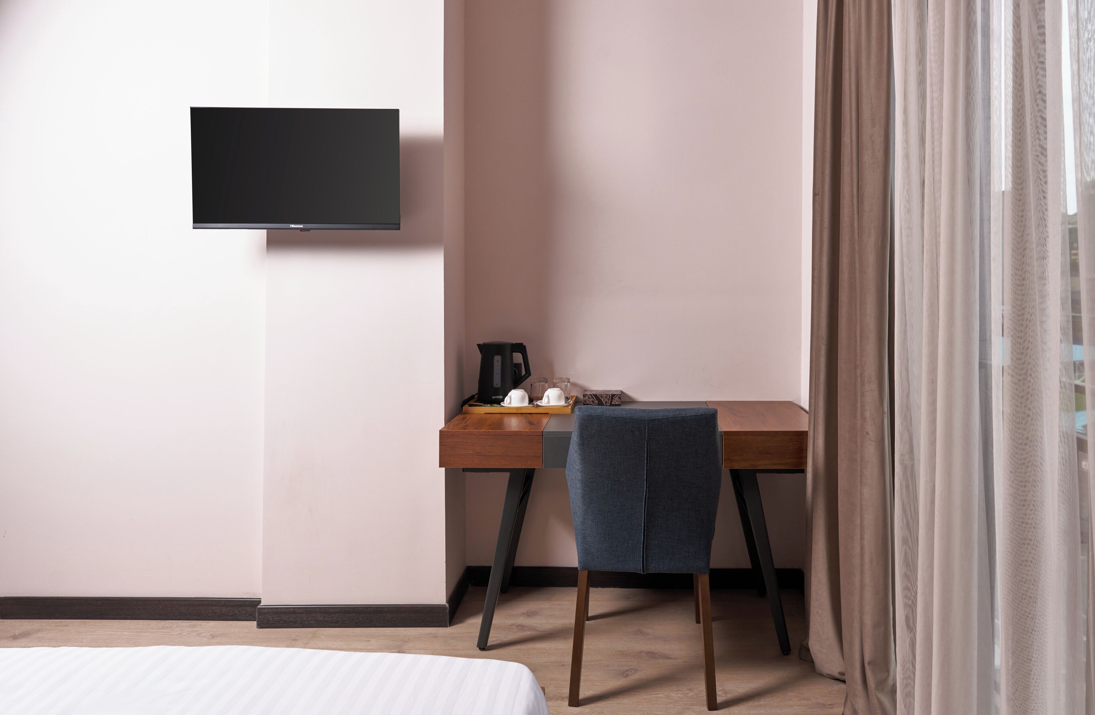Chambre Double Standard, balcon, vue ville