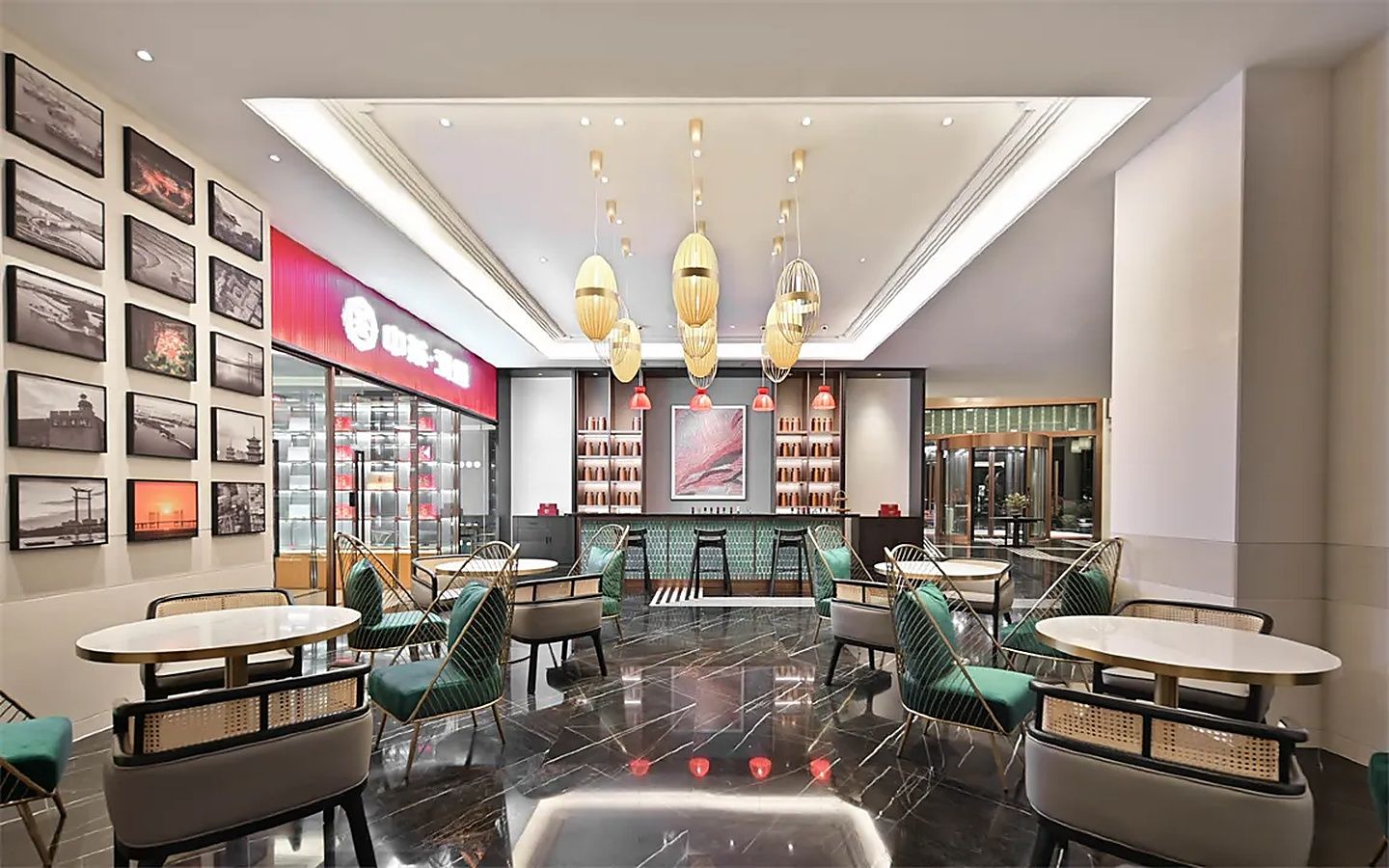 Lobby sitting area
