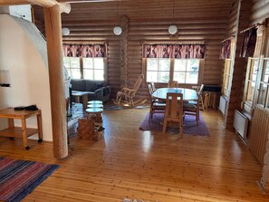 Comfort Cabin, 3 Bedrooms, Lake View, Lakeside | View from room - Lakeside Cabin for 12 with Private Sauna (Kuusamo)