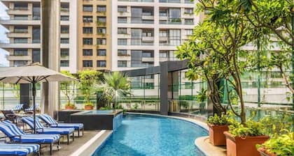 2-bedroom building in marvelous Navi Mumbai with cool AC