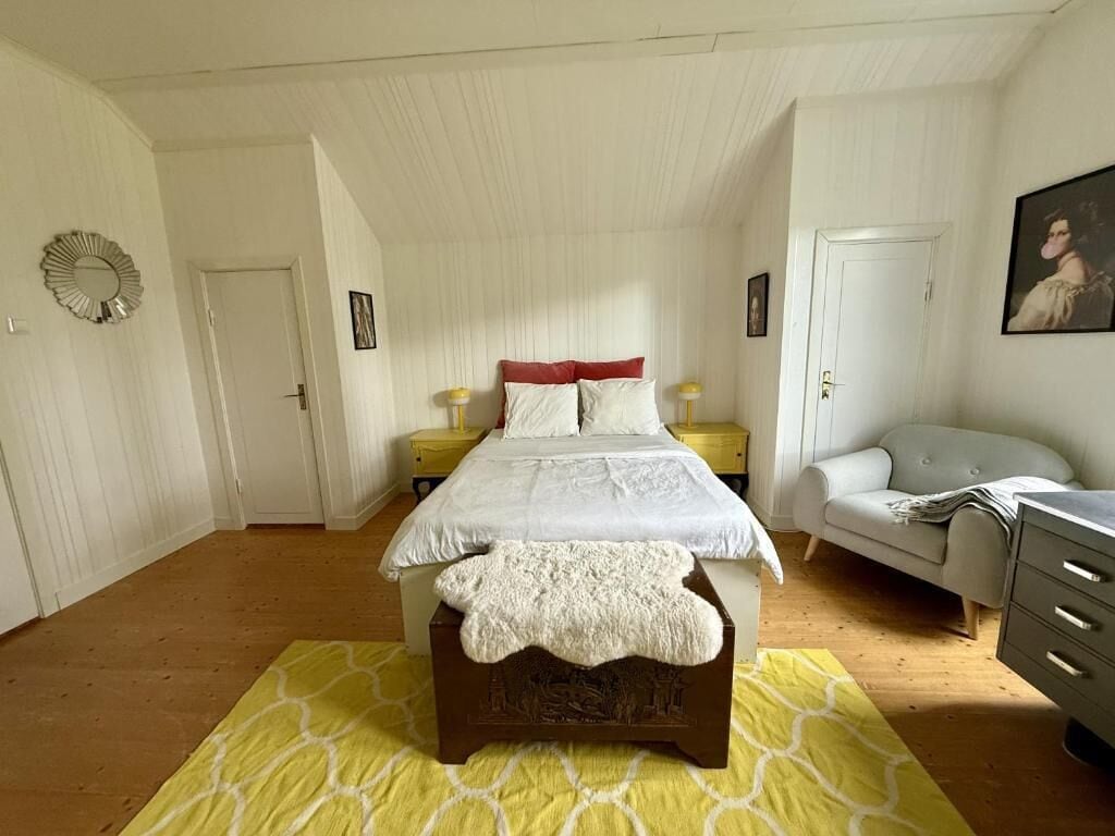 Double Room, Pets Not Allowed, Garden View | Desk, laptop workspace, blackout drapes, iron/ironing board (on request)