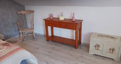 Chambre d'hôtes « Chambre Coeur » avec vue montagne et Wi-Fi