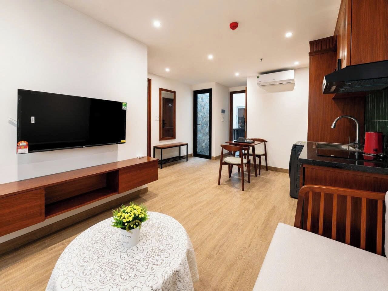 อพาร์ทเมนท์, 1 ห้องนอน, ระเบียง