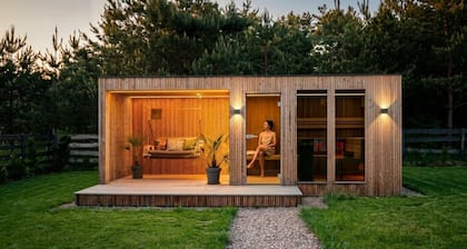 Mazuria Park – Pool, Jacuzzi & Sauna Included