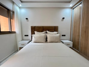 Apartment, Balcony | Iron/ironing board, WiFi (free) - Modern Stay City Center with Balcony (Marrakech)