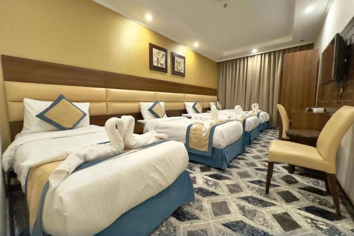 Basic Quadruple Room, City View | Free WiFi