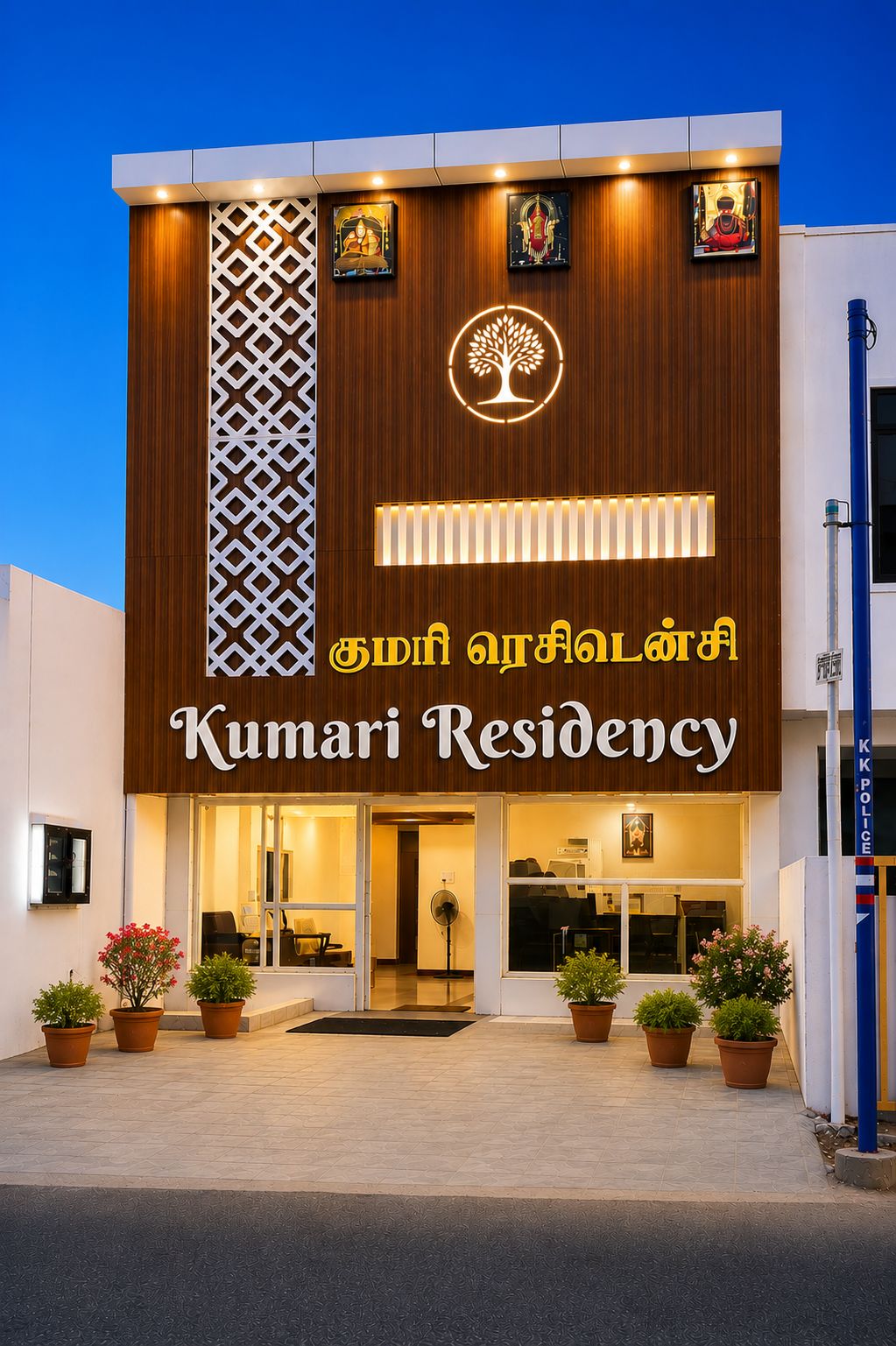 Front of property