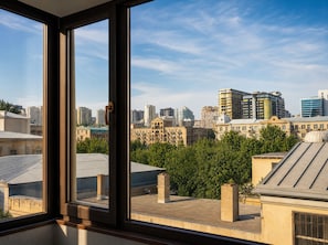Superior kamer, 1 twee- of 2 eenpersoonsbedden | Luxe beddengoed, Select Comfort-bedden, een kluis op de kamer