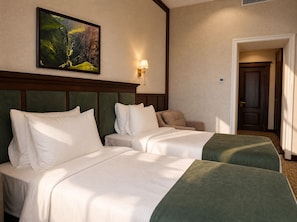 Deluxe Double or Twin Room | Premium bedding, Select Comfort beds, in-room safe, desk - Midway Park Hotel (Baku)