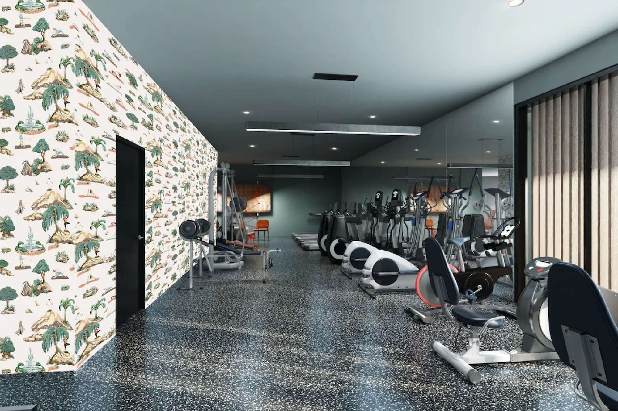 Sala de fitness