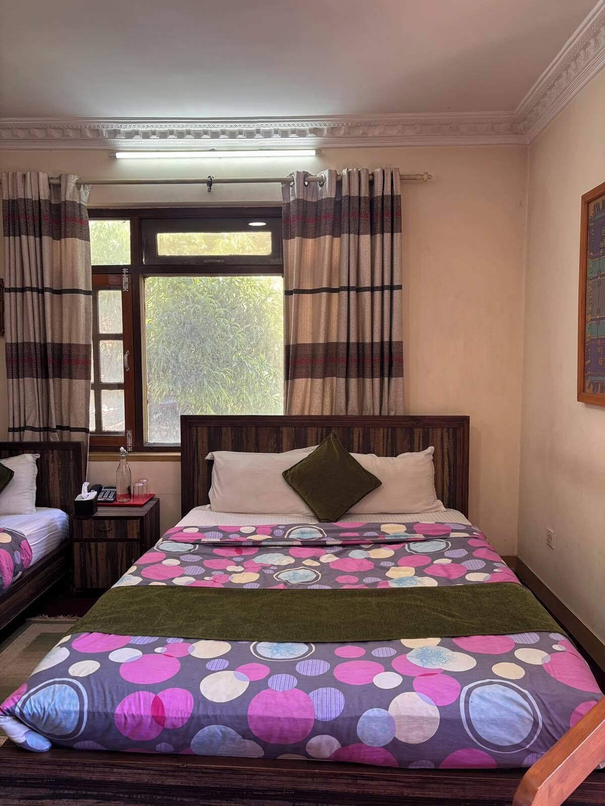 In-room safe, desk, laptop workspace, iron/ironing board
