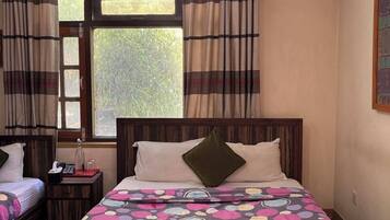 In-room safe, desk, laptop workspace, iron/ironing board