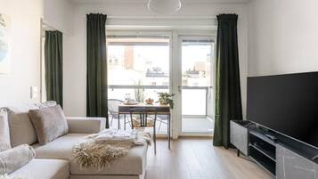 Superior-Apartment, 1 Schlafzimmer | Wohnbereich