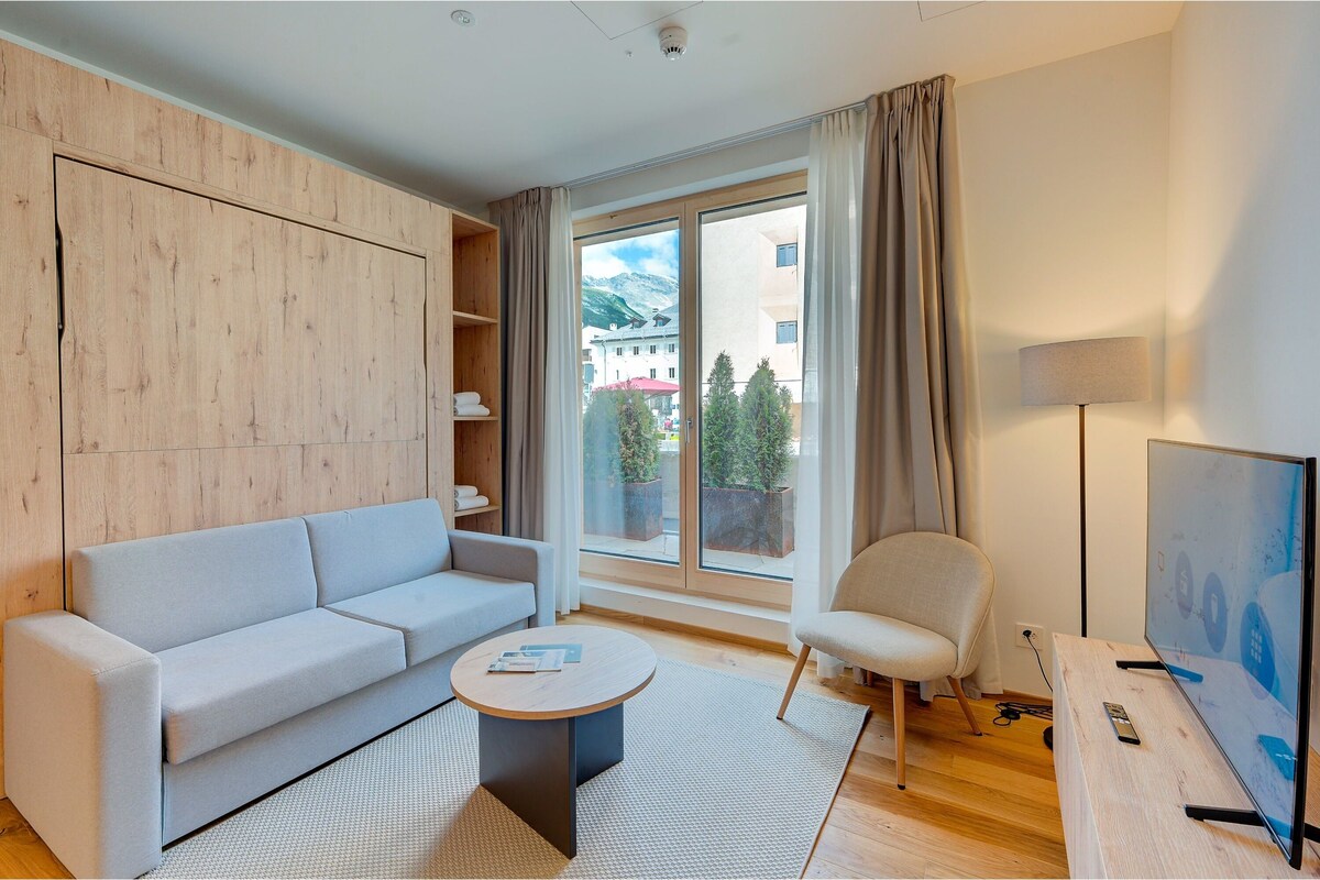 Appartamento Standard, 1 camera da letto (Residenza Larix 102 Modern Alpine) | Area soggiorno
