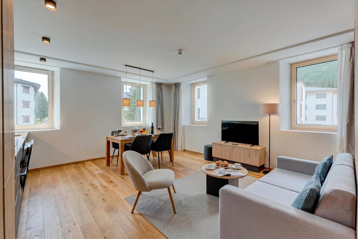 Appartamento Standard, 1 camera da letto (Residenza Larix 105 Modern Alpine) | Area soggiorno