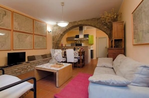 Living area - La Foresteria — A retreat in the heart of Umbrian nature (Città della Pieve)