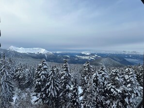 Blick von der Unterkunft