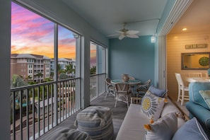 Smart-tv en een kantoor