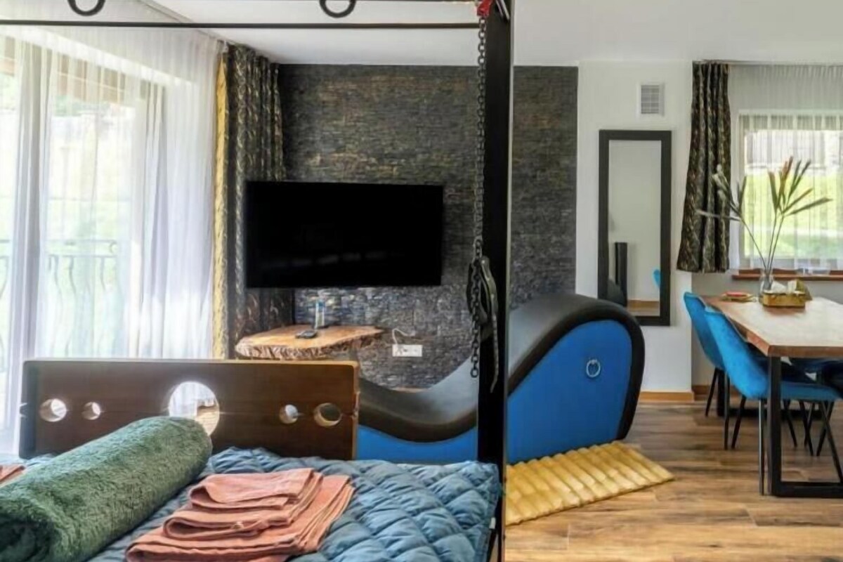Premium appartement, balkon, uitzicht op bergen | Gratis wifi