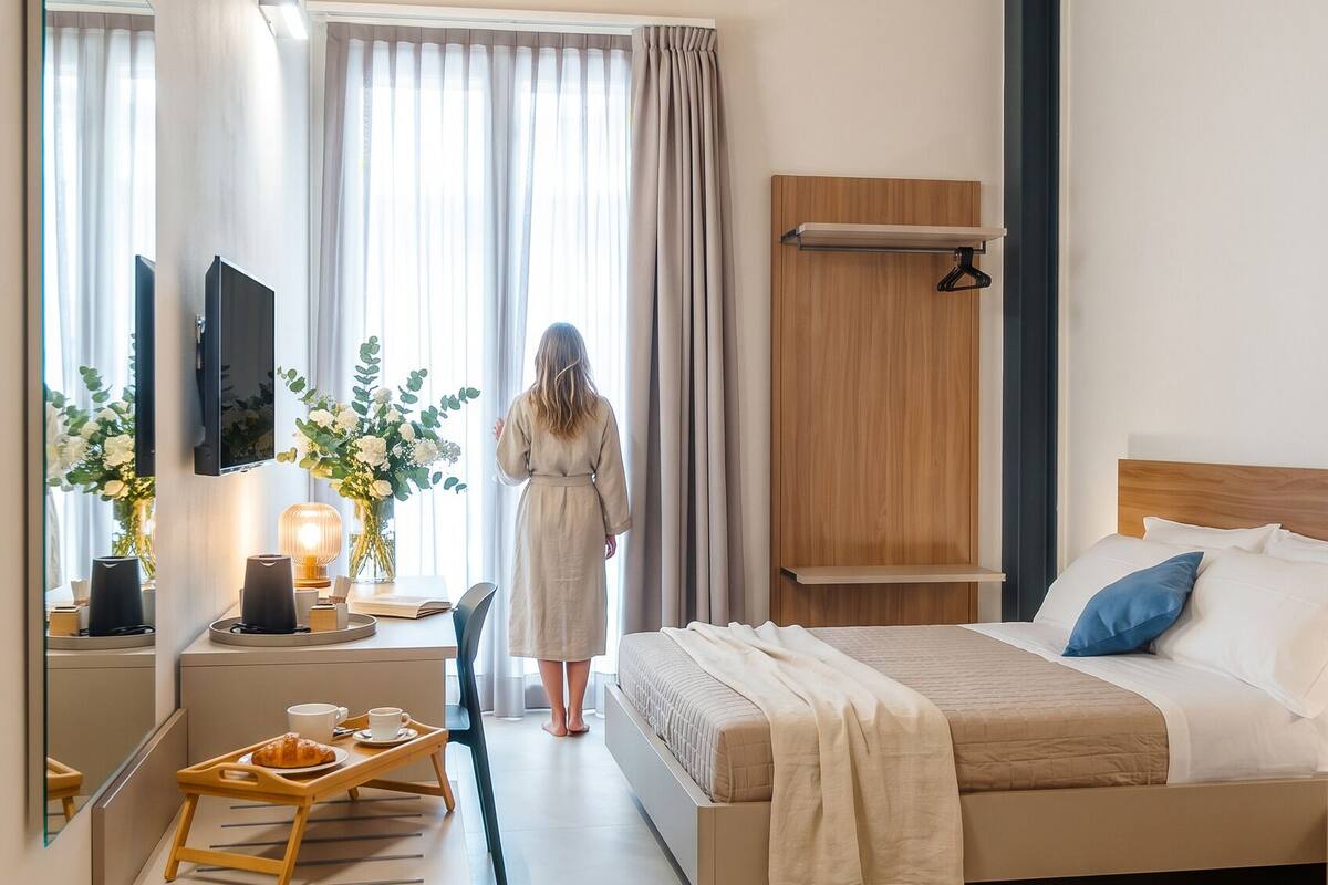 Comfort Quadruple Room, Multiple Beds, Balcony