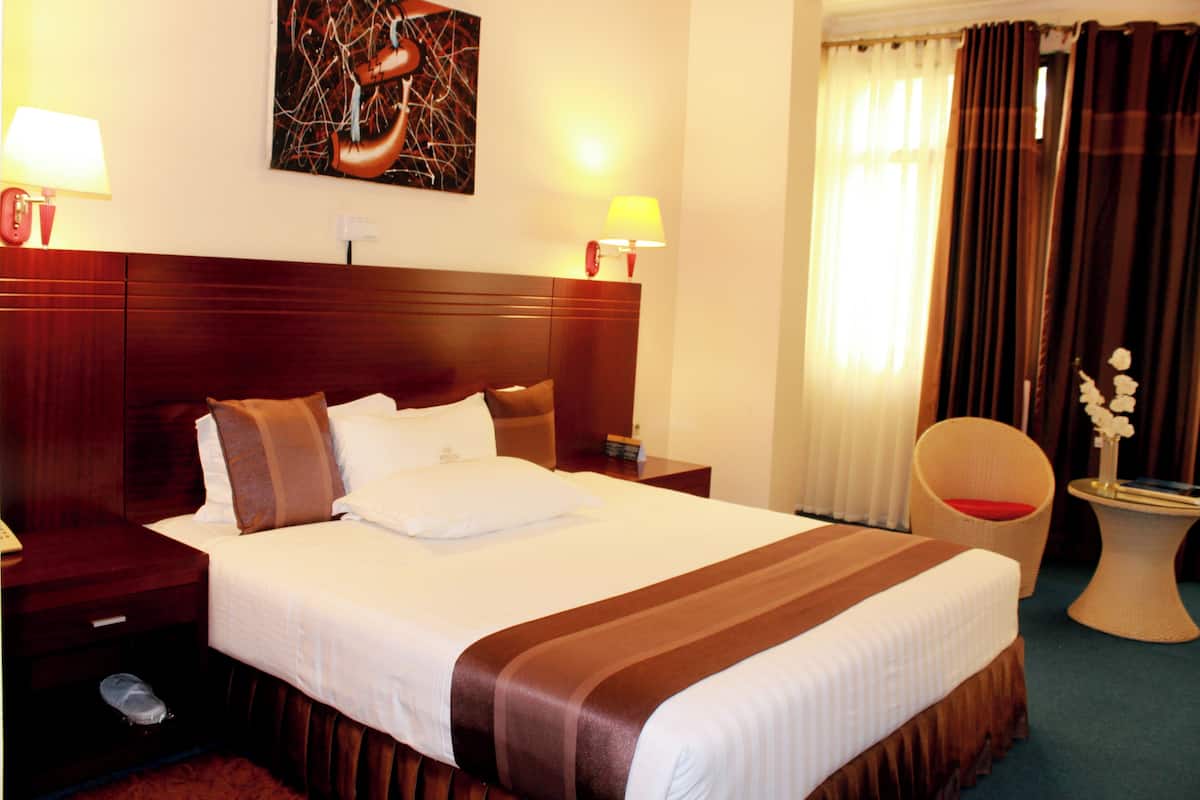 Chambre Double Confort, balcon, vue ville