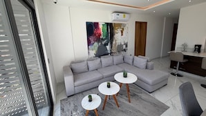 Living area - Amazing Apartment in Punto Sur (Los Gavilanes)