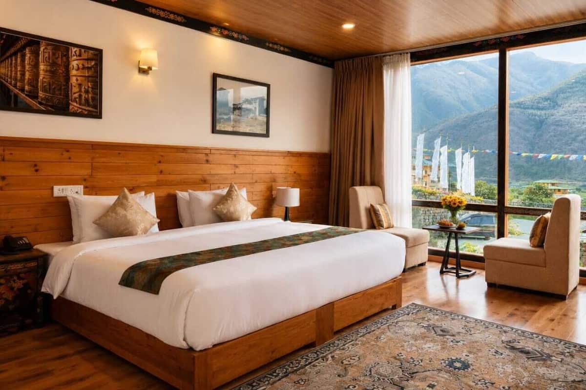 Chambre Deluxe Double ou avec lits jumeaux, vue montagne
