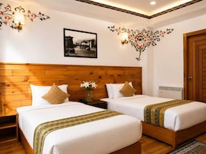 Chambre Deluxe Double ou avec lits jumeaux, vue montagne