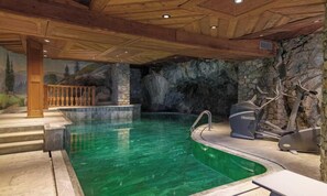 Indoor pool - AN EXCEPTIONAL COMBINATION OF SPACE, COMFORT & ALPINE ELEGANCE ,MATTERHORN VIEWS (Zermatt)