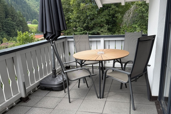 Family Apartment, 2 Bedrooms, Balcony, Mountain View | Balcony