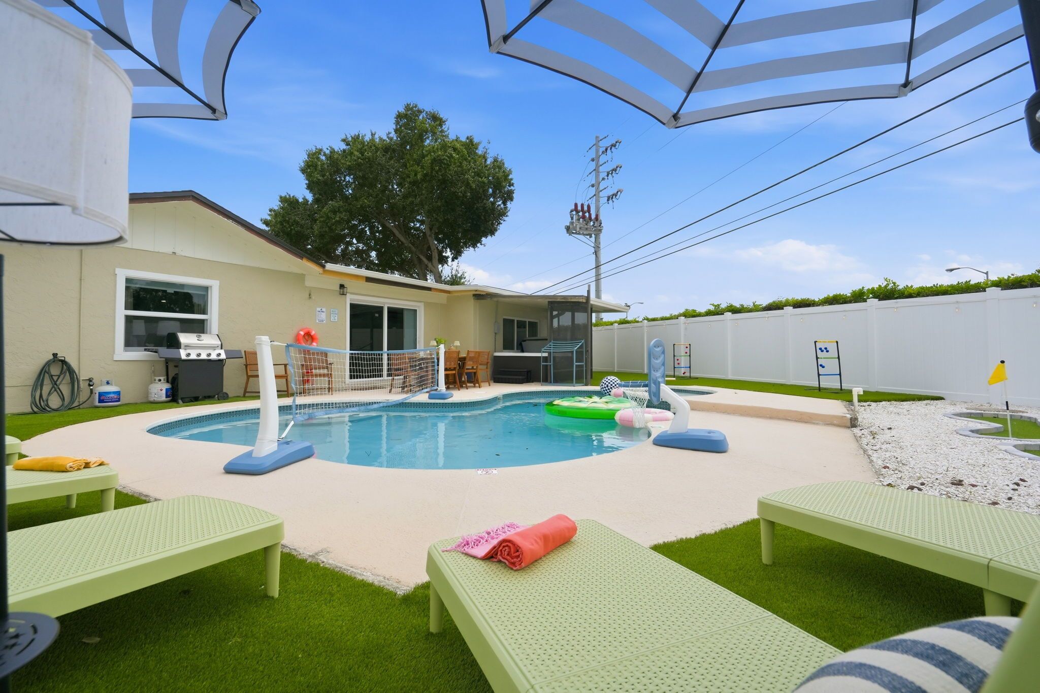 Outdoor pool