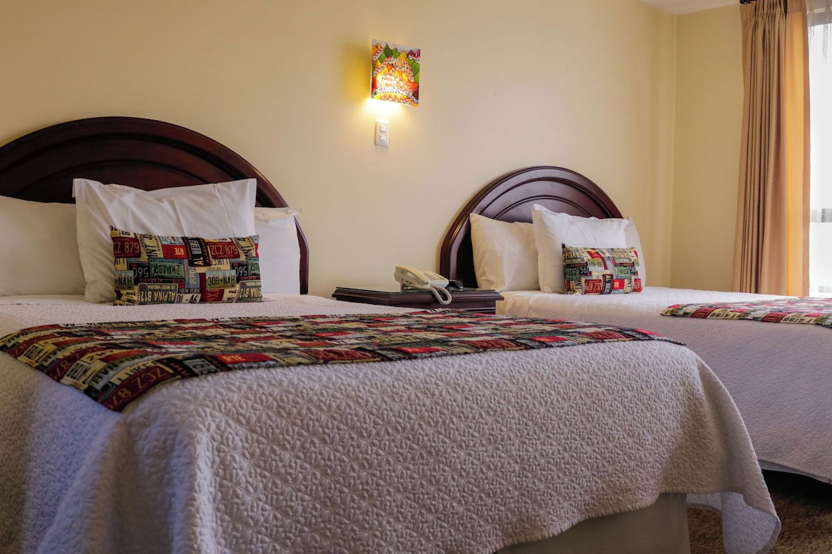 Cubrecamas, wifi gratis y ropa de cama