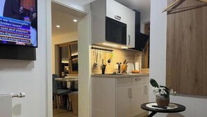 Private kitchen - Fellhornblick Vacation Rentals: Studio Apartment (Riezlern)