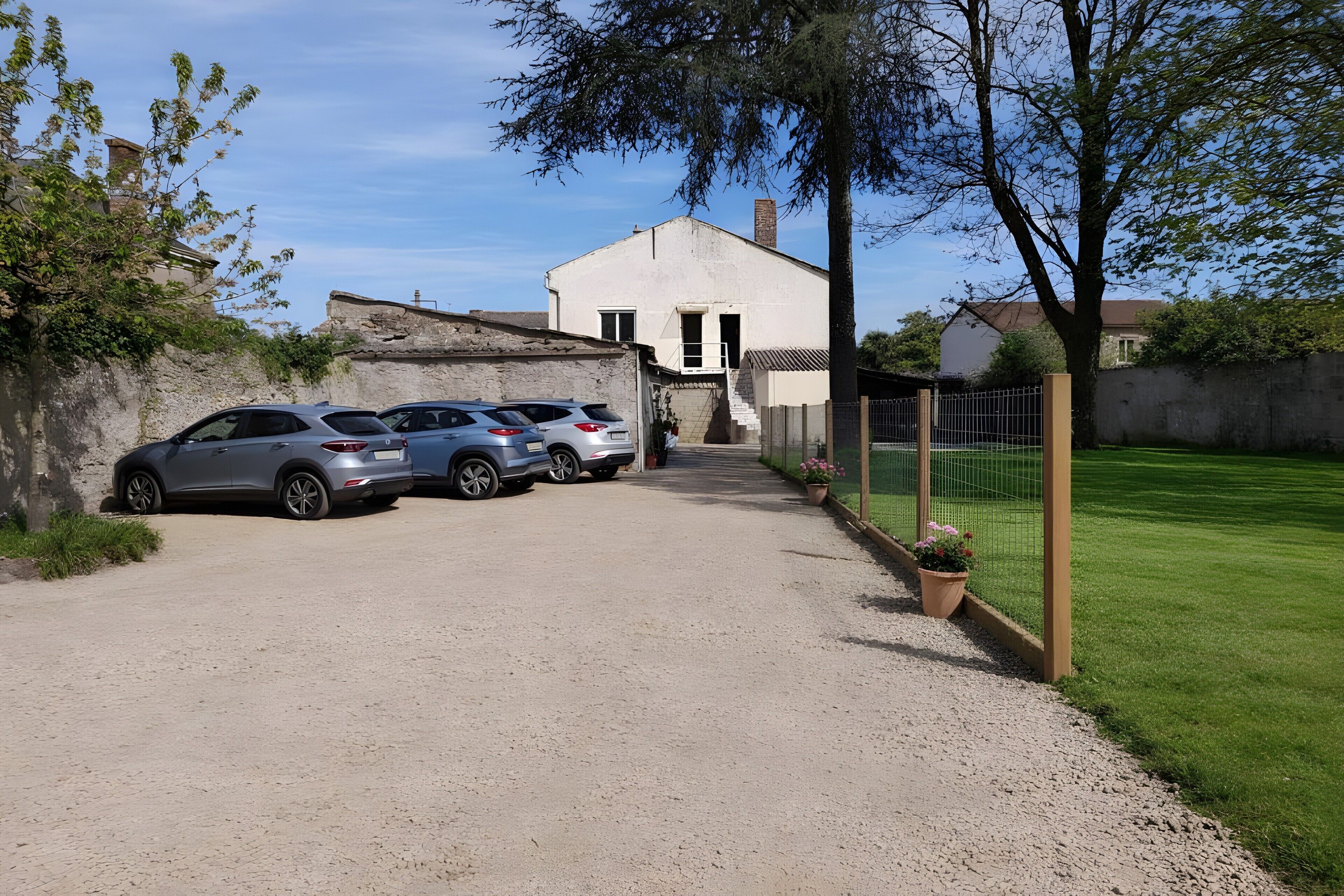 Enceinte de l’hébergement
