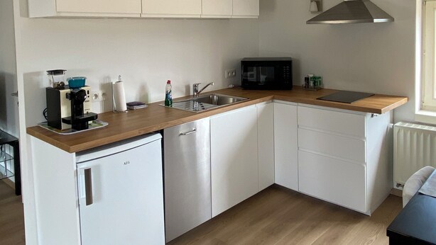 Private kitchen - La Clé des Champs in Jodoigne - Syrah Family Suite (Jodoigne)