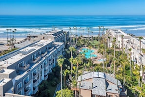 Ocean view  - Northcoast Village Impeccable Unit with both Ocean and Harbor Views (Oceanside)